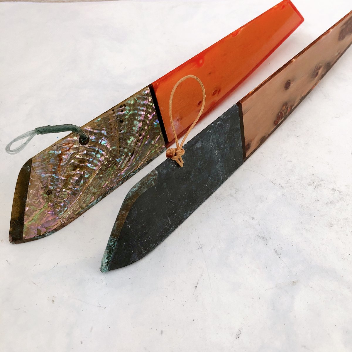 三角バケ マスナタ 11個まとめて マス釣り ヒラメ釣り シャクリ バケ