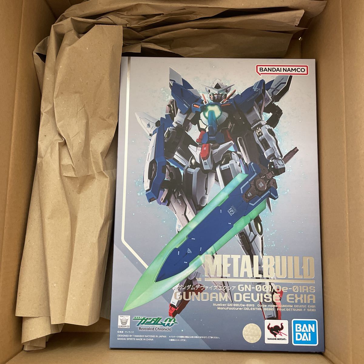 未使用】着払い / METAL BUILD 機動戦士ガンダム00 Revealed Chronicle