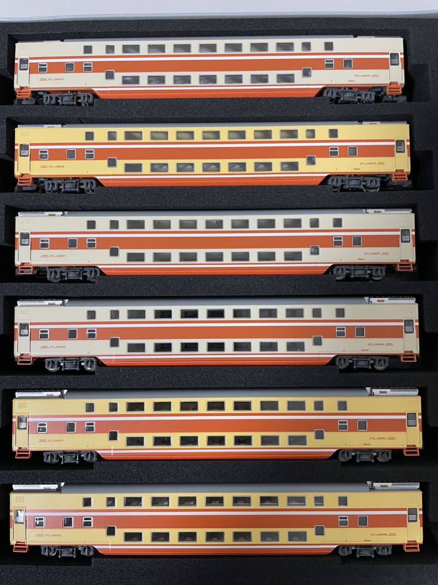 【海外限定】 KUNTER 10-002B 中国25T型客車「T155/6/7/8次 泰哈特快列車」 ミュージシャン