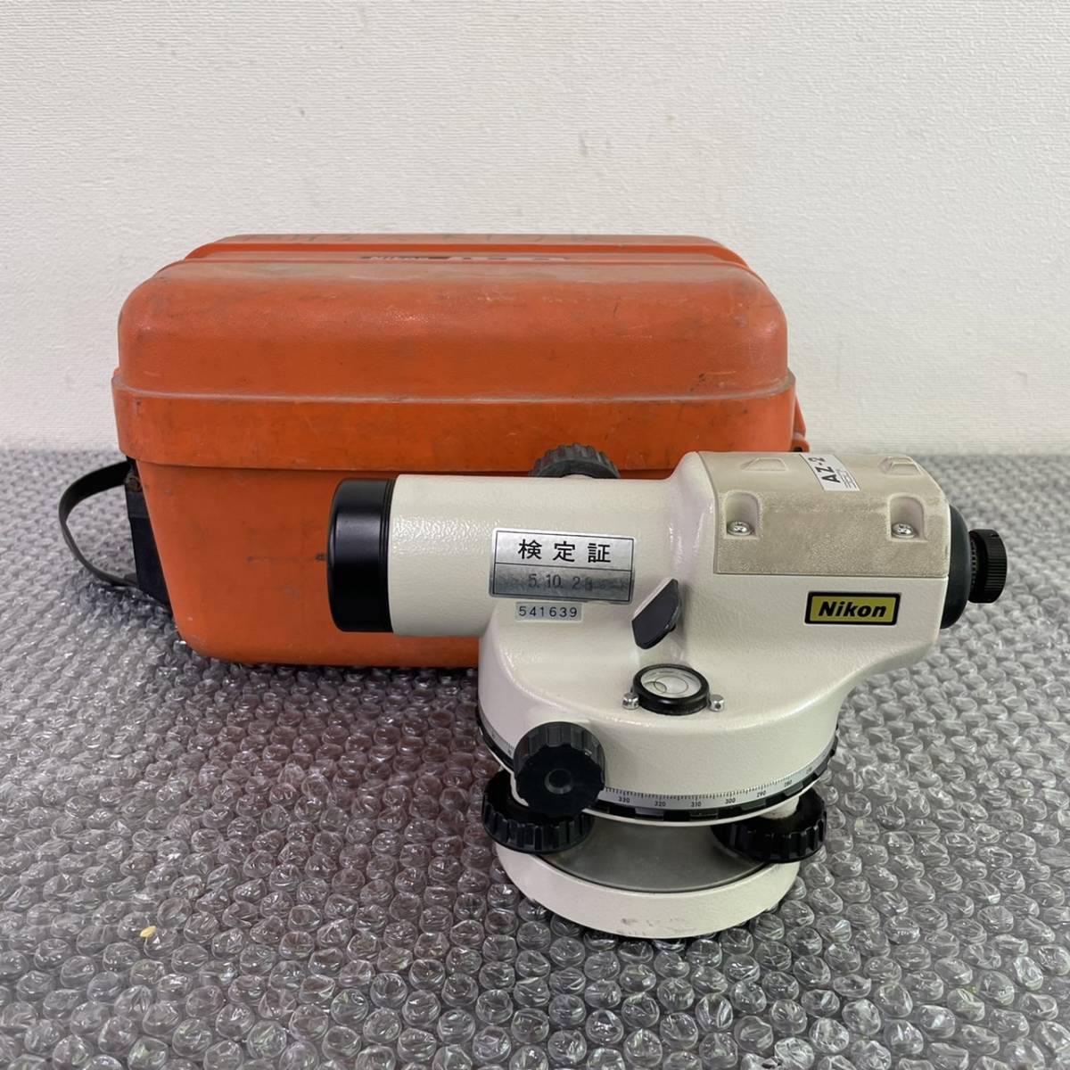 【全体的に状態が悪い】J16304(122)613/KK0【名古屋】Nikon ニコン AUTOMATIC LEVEL AZ2 オート