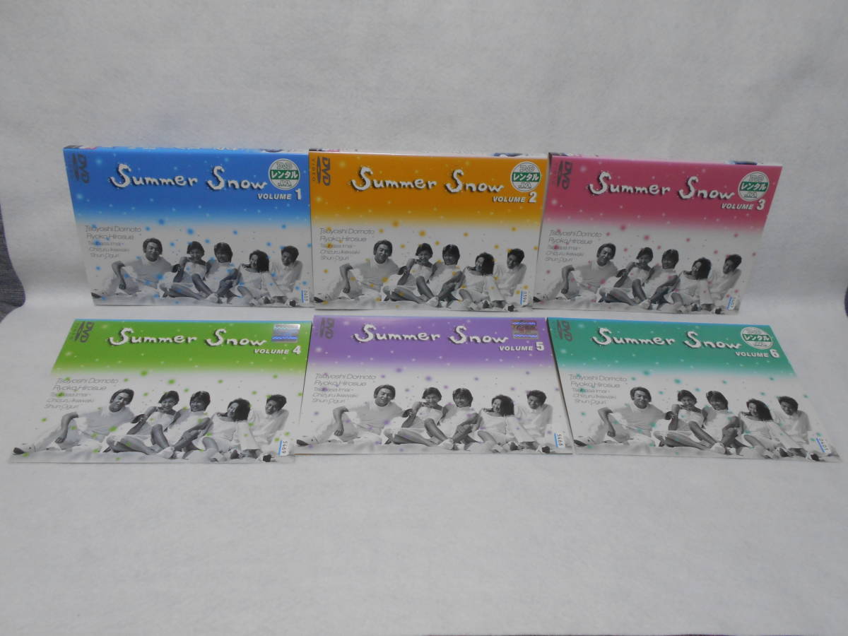 ほぼ新品> 国内テレビドラマ Summer Snow サマースノー DVD3枚組 堂本 ...