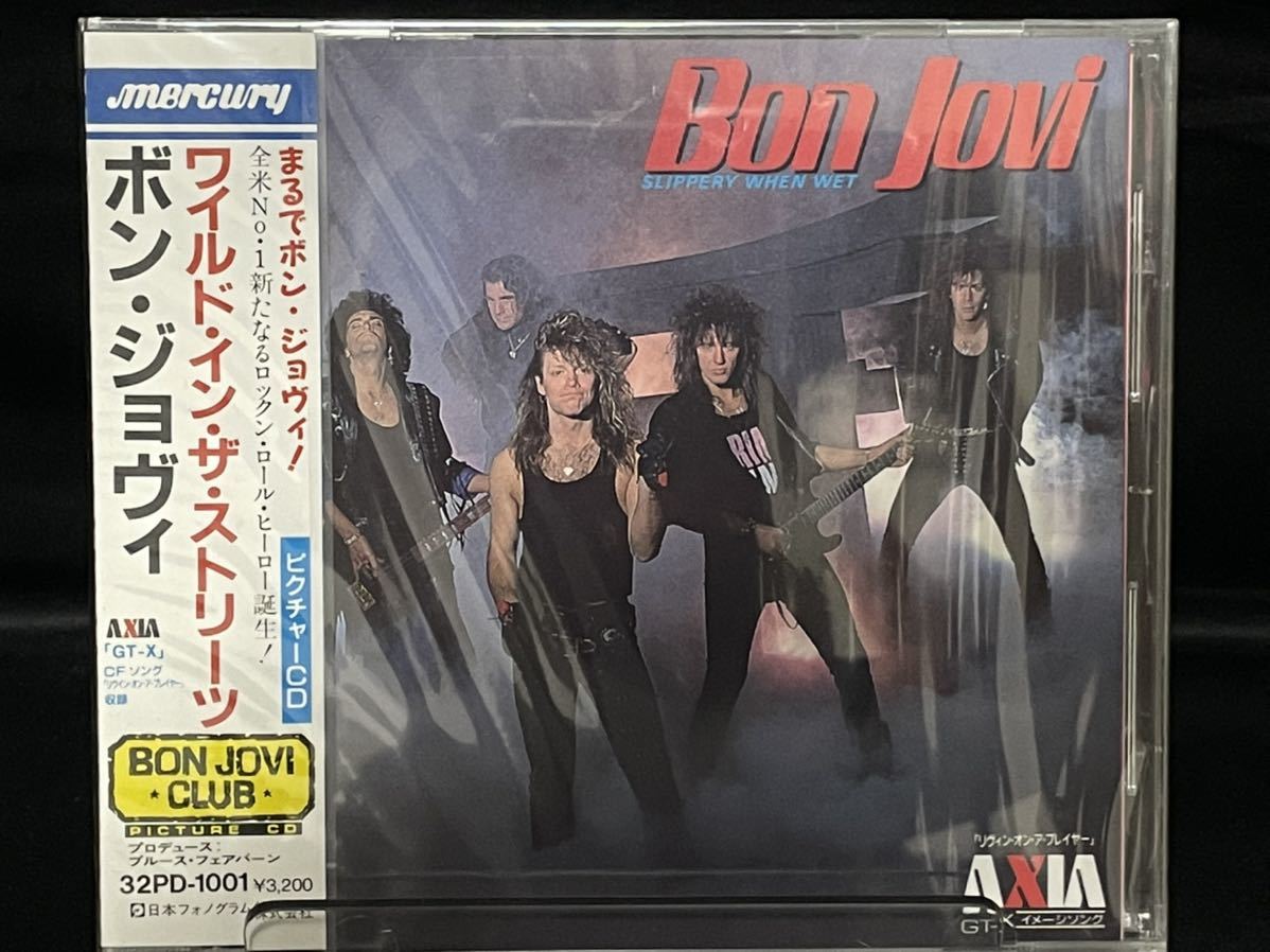 廃盤 Bon Jovi ボン・ジョヴィ Live ライヴ 紙ジャケ