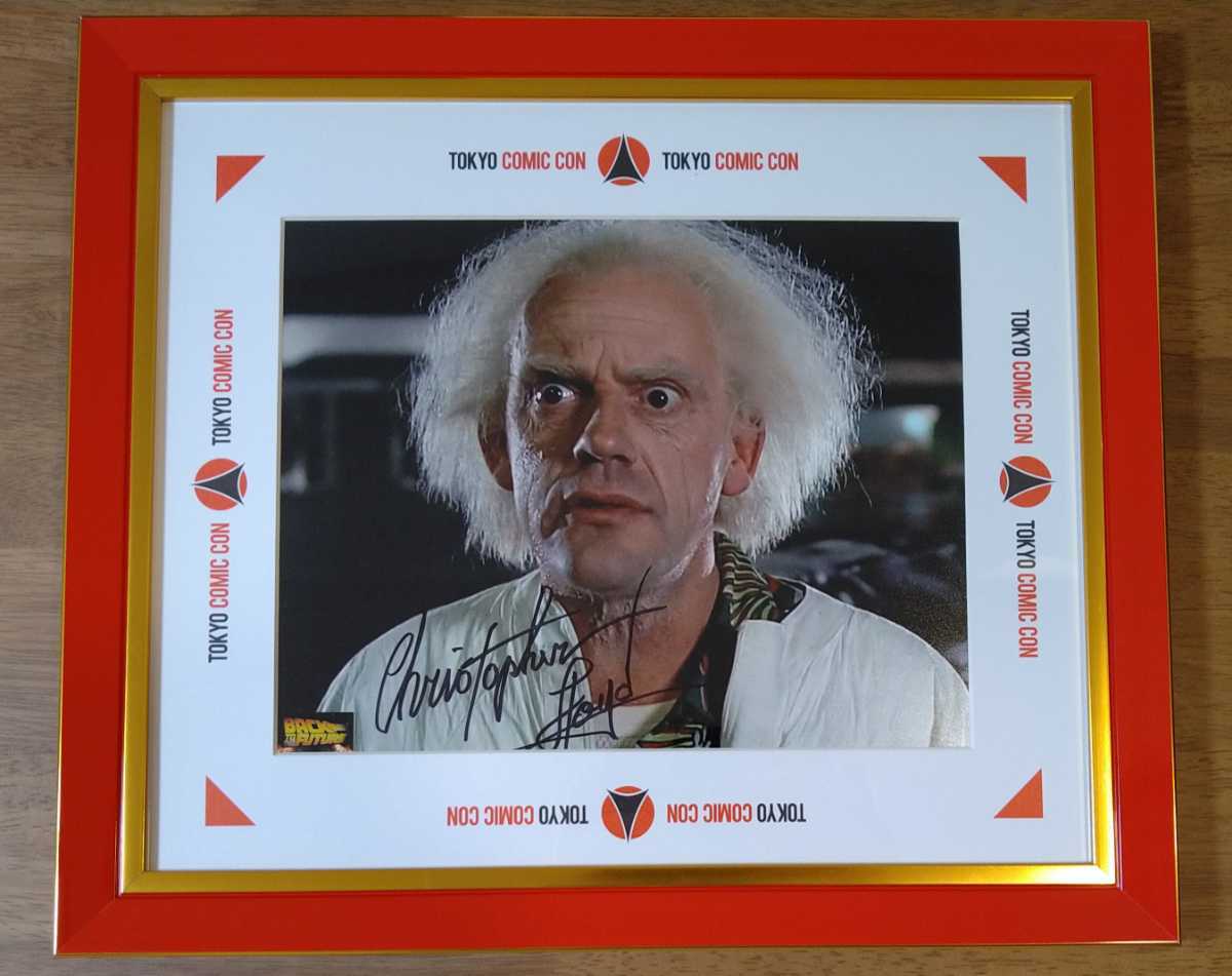 東京コミコン2025 コミコンくじ A賞 クリストファー・ロイド 直筆サイン 東京コミコン2025 コミコンくじ A賞 クリストファー・ロイド 直筆