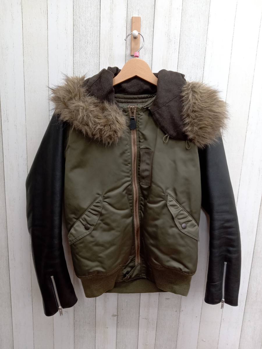 ヒステリックグラマー　ジャケット　N-2B HYSTERIC GLAMOUR（ヒステリックグラマー）の「HYS 84 パッチ