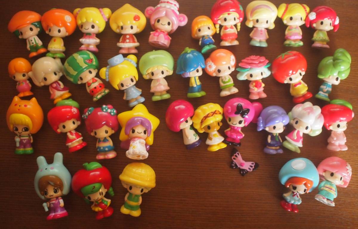 未使用】こえだちゃん 一気におともだち35人セット 人形の落札