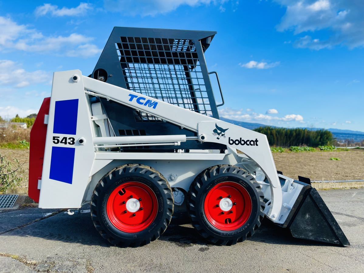 やや傷や汚れあり】TCM BOBCAT 543☆ボブキャット☆4WD☆タイヤ