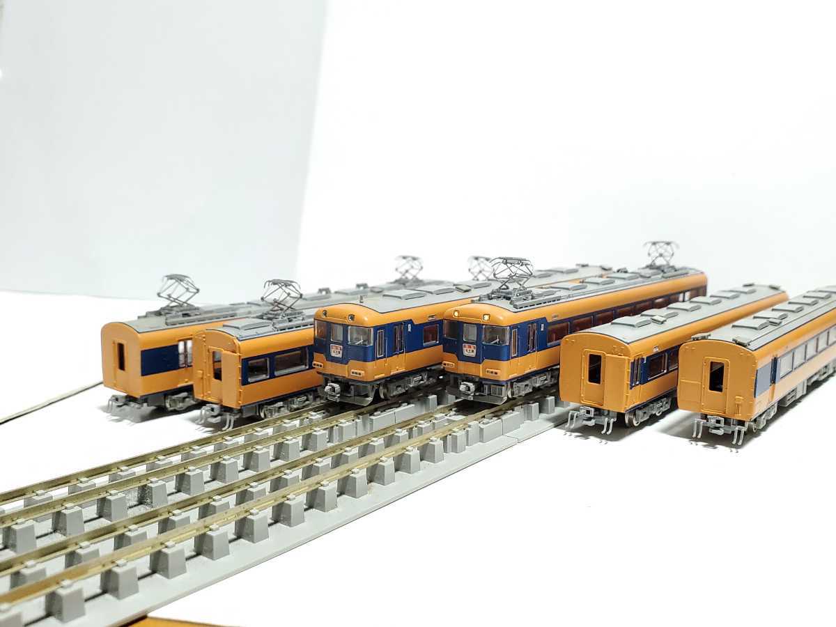 近鉄30000系ビスタEX4両+12200系スナックカー2両　6両セット　加工品 近鉄30000系ビスタEX4両+12200系スナックカー2両 6両セット 加工