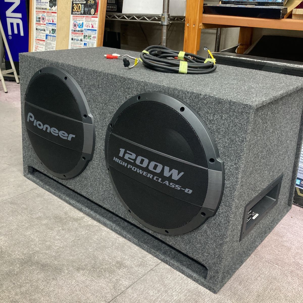 送料込みパイオニア/TS-WX1220AH　30cm×2　パワードサブウーファー 30cm×2 パワードサブウーファー TS-WX1220AH ｜パイオニア公式