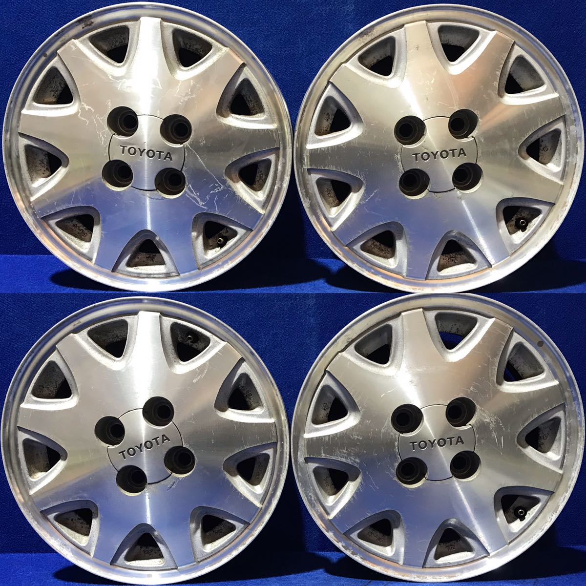 TOYOTA AE92純正ホイール4本（傷や汚れあり】トヨタ AE92 トレノ