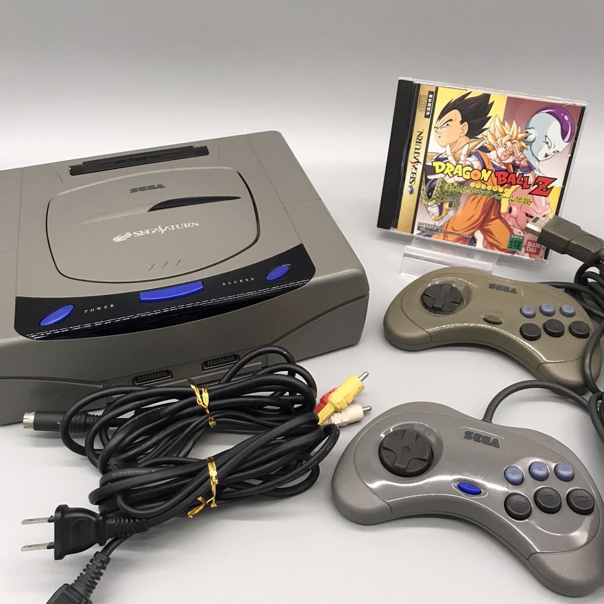 セガサターン 本体 HST-3210 コントローラー/ケーブル付き セガサターン SEGA 本体 HST-3210 コントローラー ケーブルあり