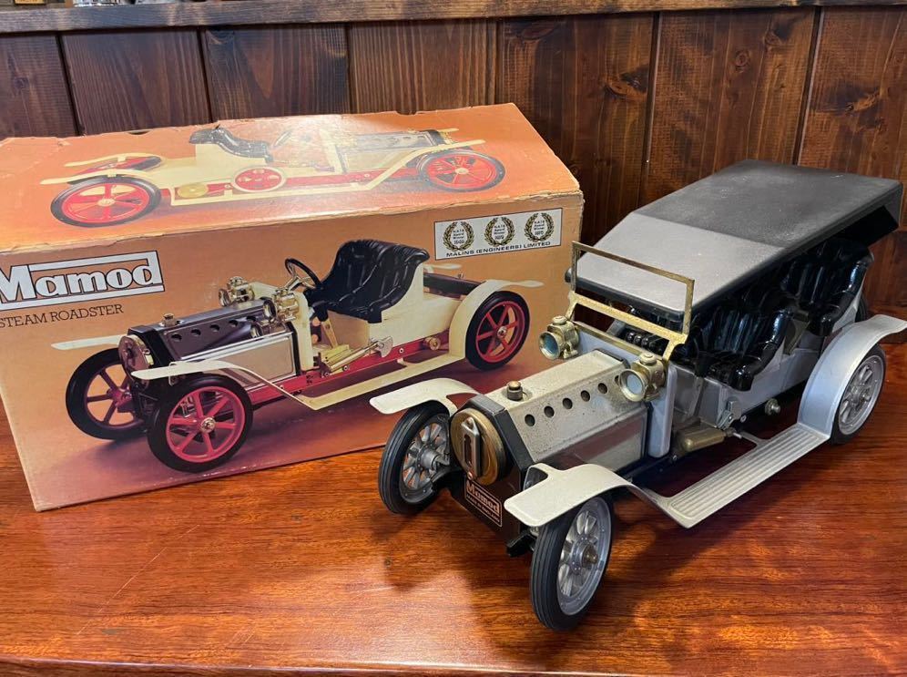 ロードローラー型 蒸気エンジン模型 Mamod社製