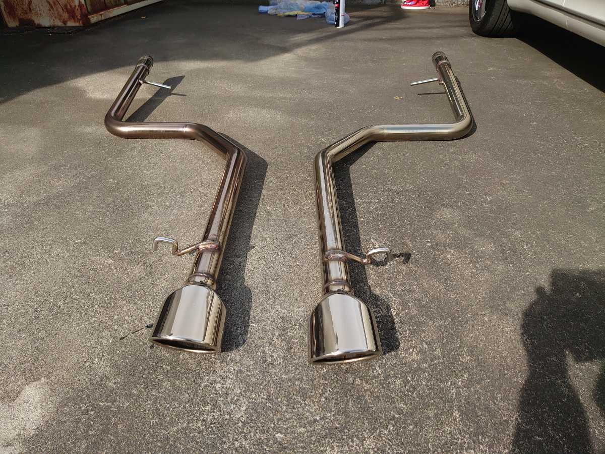 30 31セルシオ用スリーキャッツ　中間ストレート　中間マフラー 30 31セルシオ用スリーキャッツ 中間ストレート 中間マフラー スリー