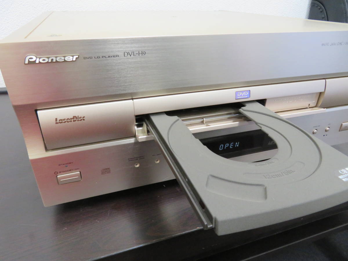 【やや傷や汚れあり】パイオニア DVD LD CD コンパチブルプレーヤー DVL-H9 ACケーブル無 Pioneerの落札情報詳細 ...