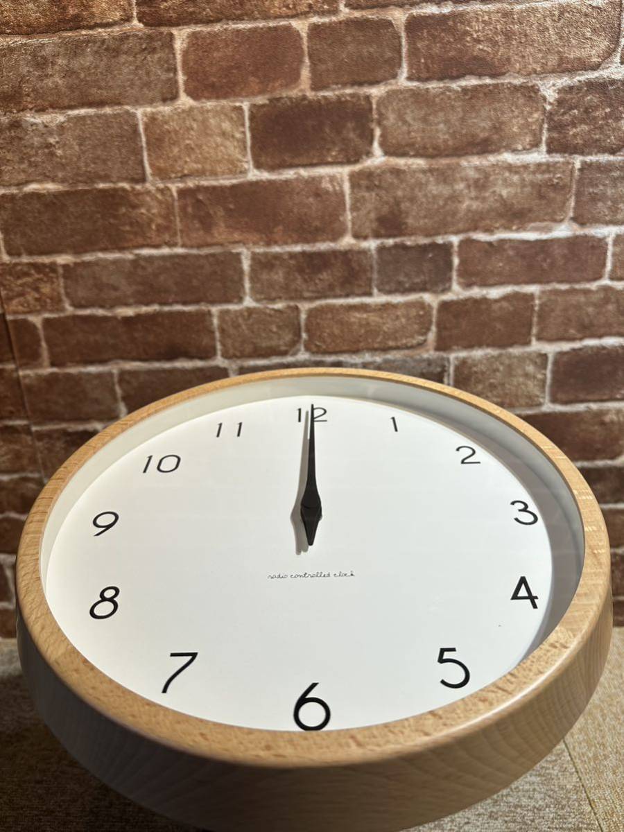 レムノス Campagne 電波時計 ナチュラル PC10-24W NT Lemnos 直径29.4