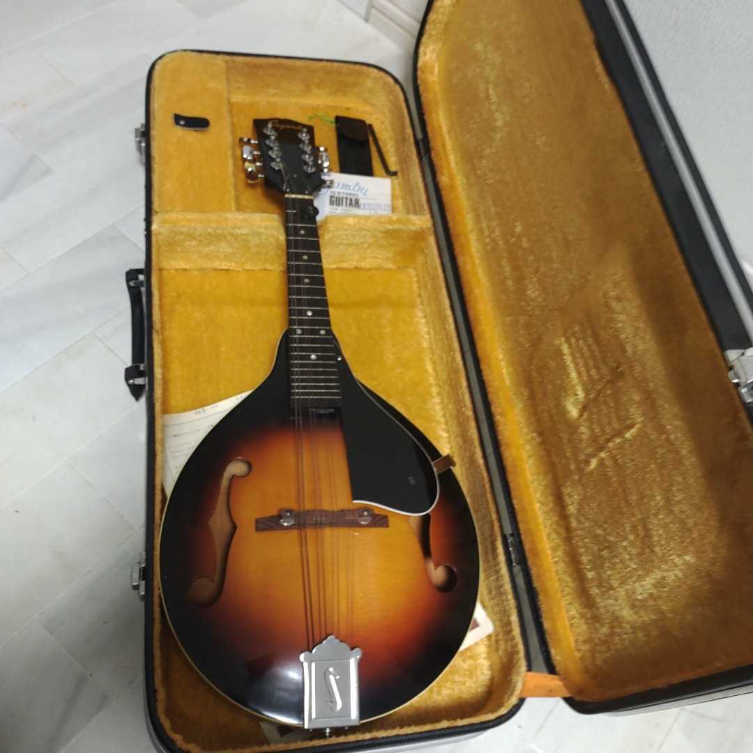 70s? Jagard フラットマンドリン ハードケース付き ジャパンビンテージ フラットマンドリン（ジャガード） 70s? Jagard フラットマンドリン