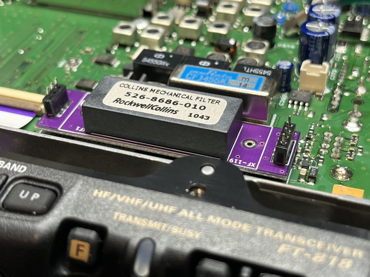 ヤエス純正コリンズメカニカルCWフィルター YF-122C 500Hz 未使用