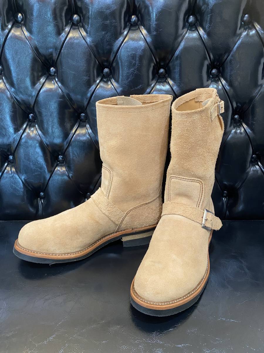 USA製 REDWING 8268 スエード レザー エンジニア ブーツ USA製 REDWING 8268 スエード レザー エンジニア ブーツ