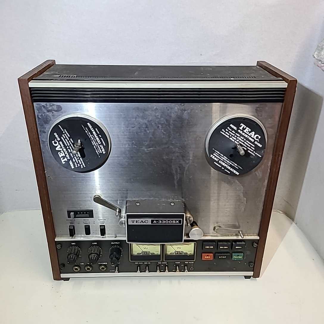 A-3300SX オープンリールデッキ TEAC 公式通販 通電確認済・ジャンク