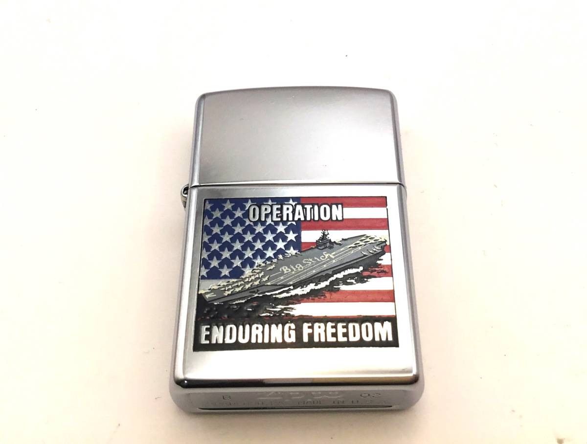 傷や汚れあり】4956 【ZIPPO】 ジッポーライター OPERATION 傷や汚れあり】4956 【ZIPPO】 ジッポーライター OPERATION