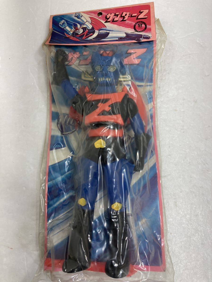 珍品 サンダーZ 未開封 当時物 マジンガーZ ソフビ パチ物 無版権