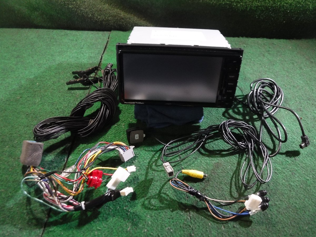 294 作動品 パナソニックメモリーナビ 2018年版地図 bluetooth やや傷 