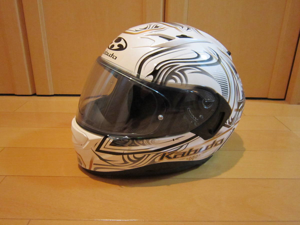 OGK KABUTO KAMUI-3 JAG パールホワイトゴールド Lサイズ 【公式通販】