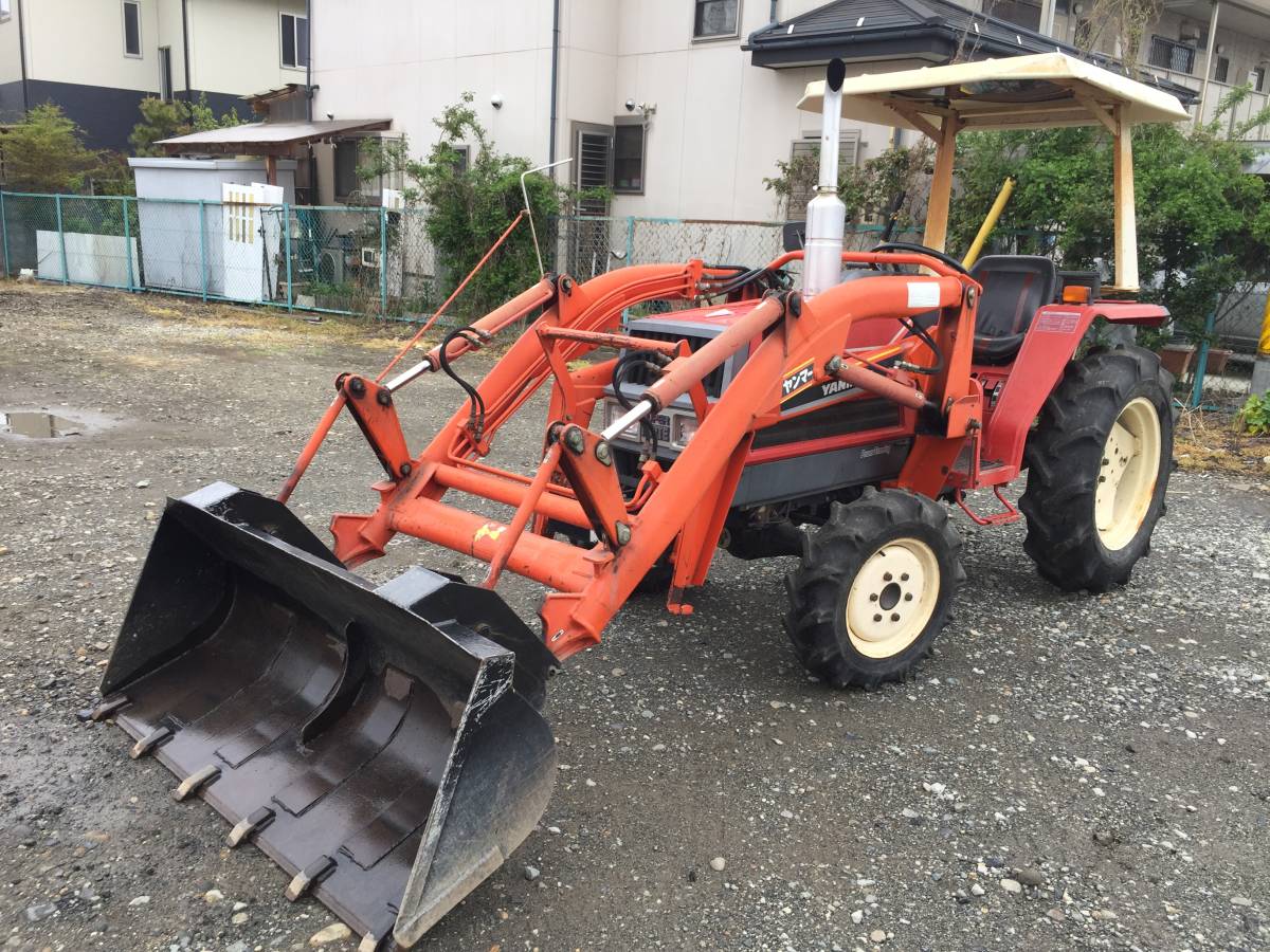 新潟発ヤンマーCL150ミニローダー程度良好！整備済除雪 農作業に最適