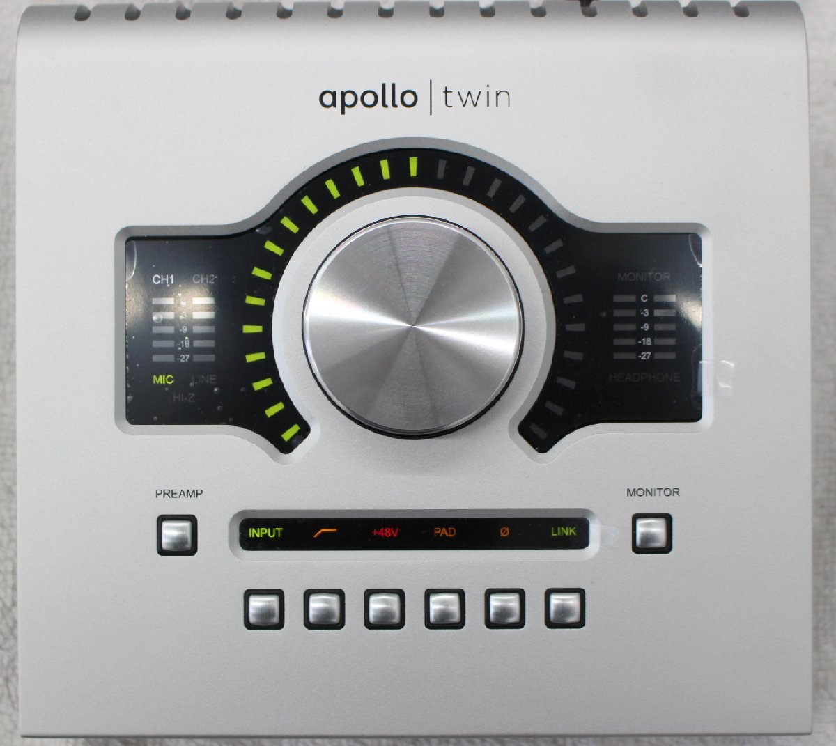 目立った傷や汚れなし】□ジャンク品□ UNIVERSAL AUDIO Apollo twin 