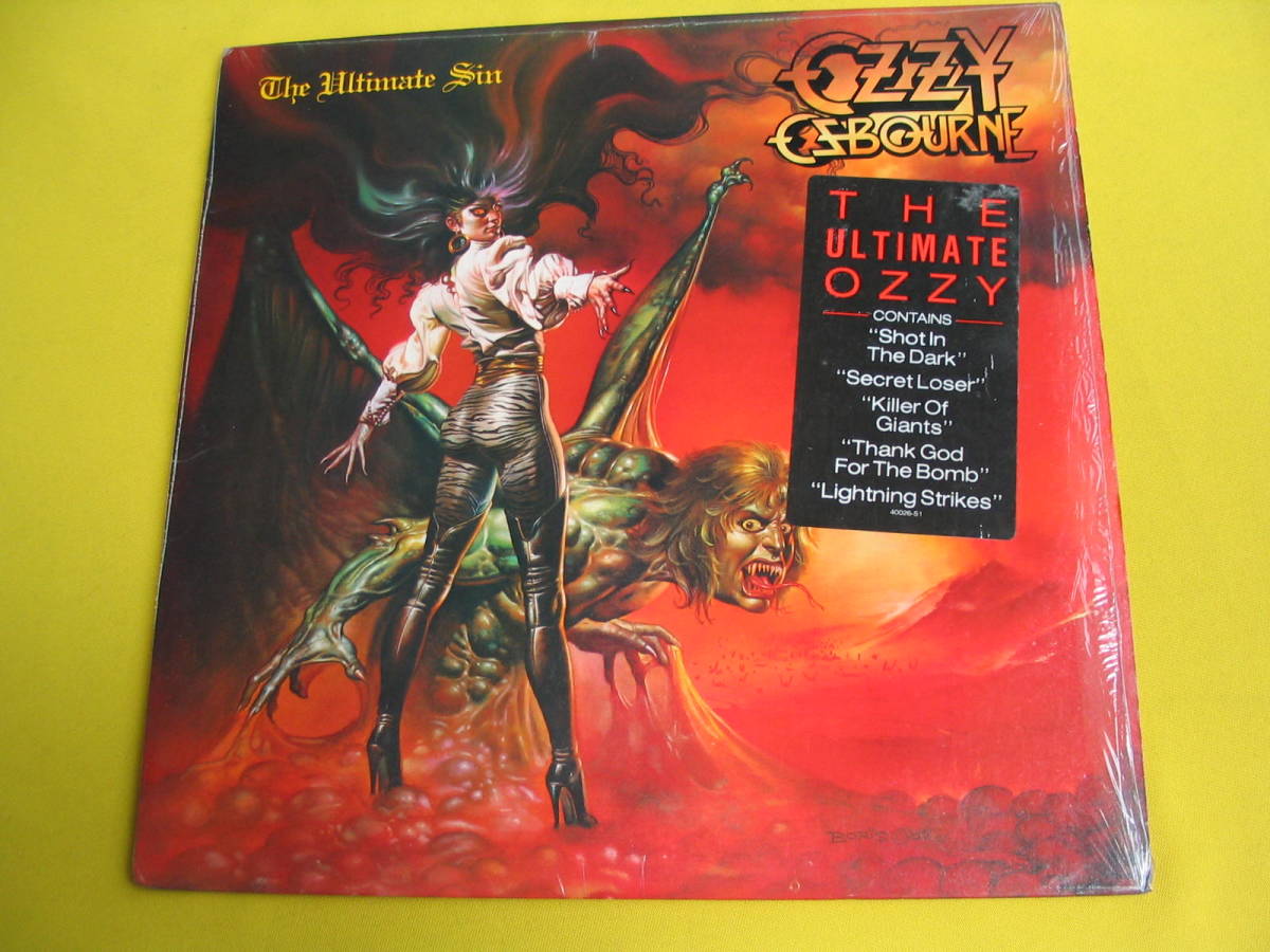 ozzy osbourne 罪と罰 国内盤 lp バンドスコア タブ譜