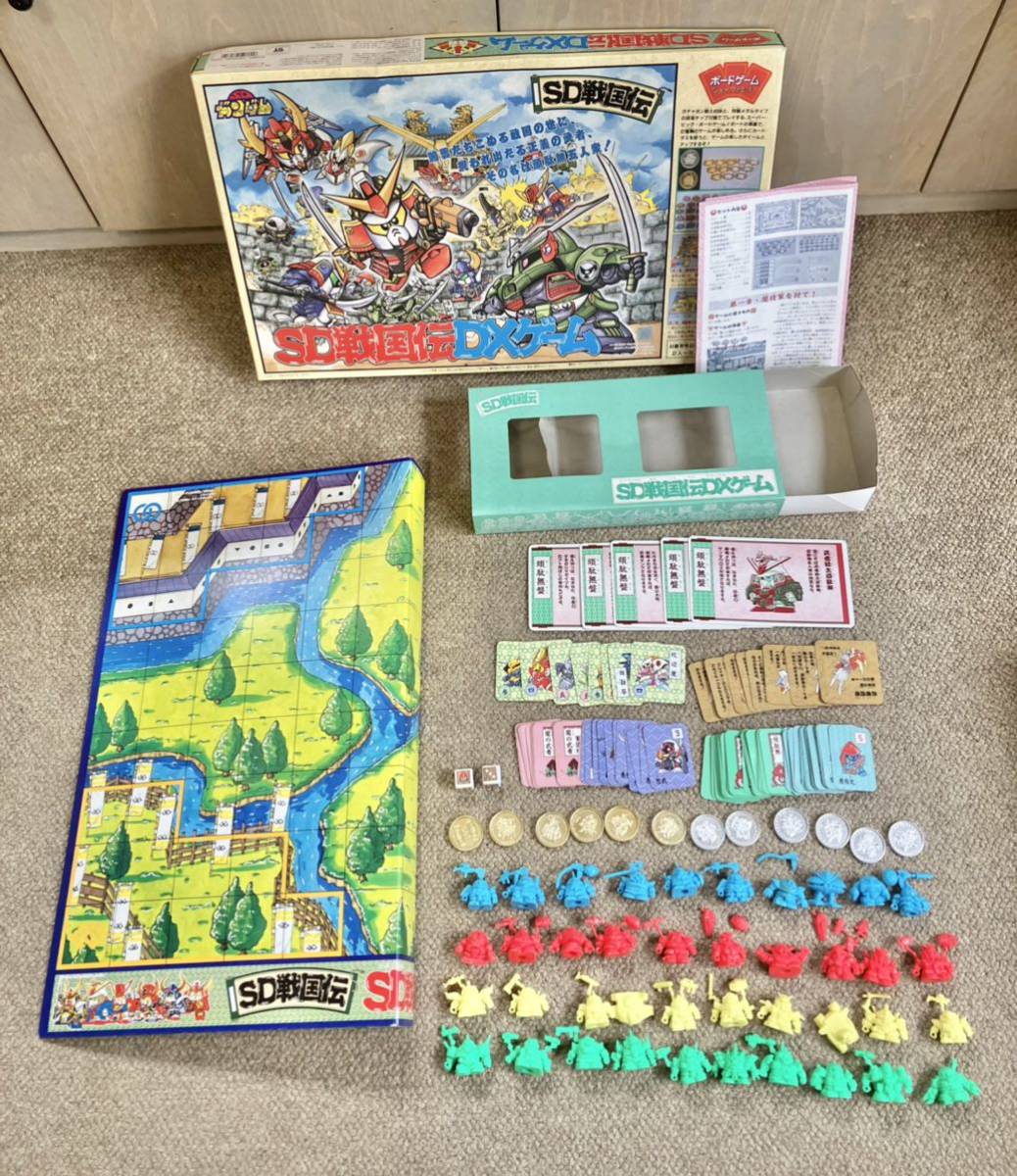 やや傷や汚れあり】ボードゲーム ジョイファミリー SDガンダム戦国伝DX