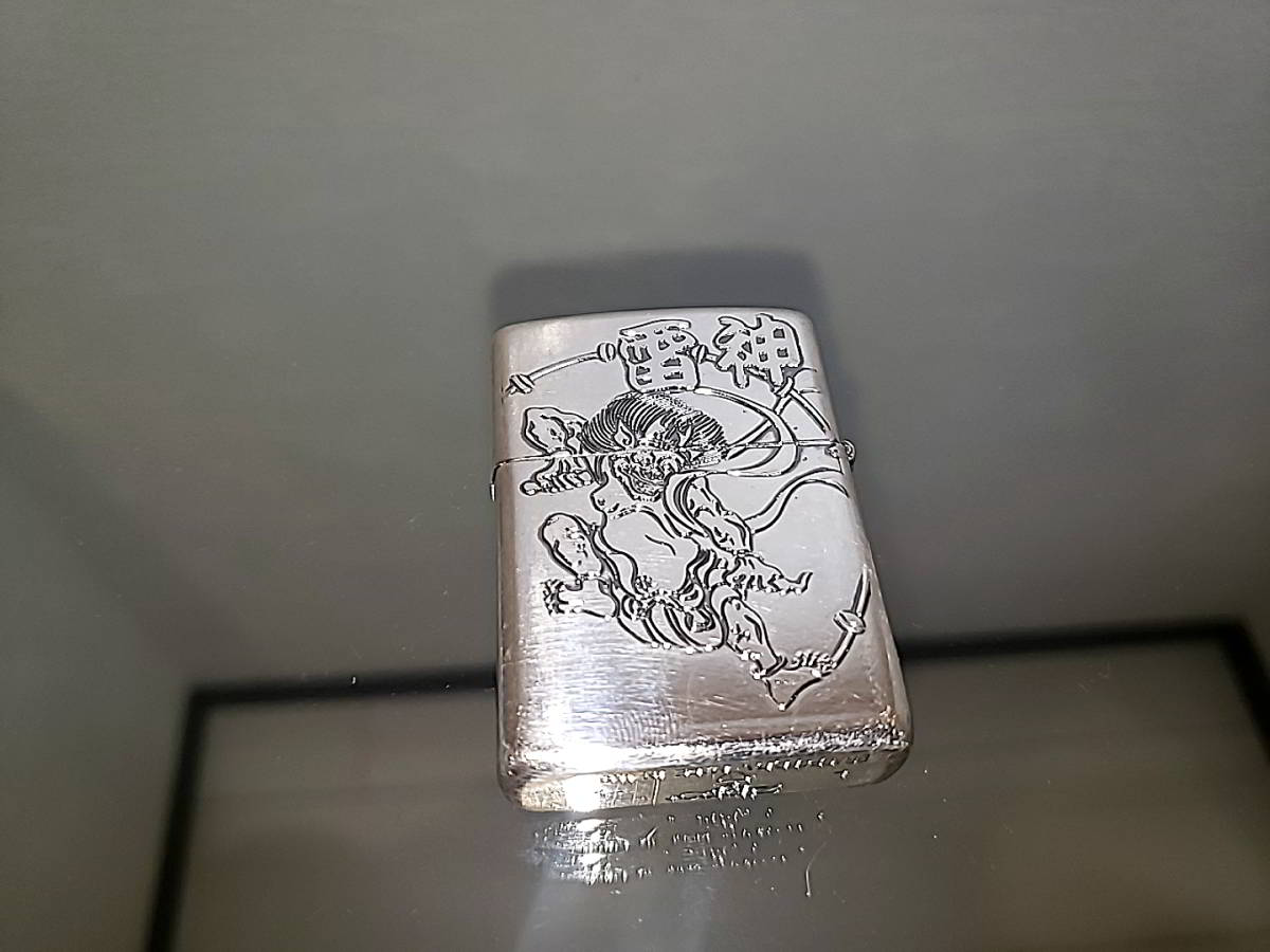 未使用に近い風神雷神アーマZIPPO