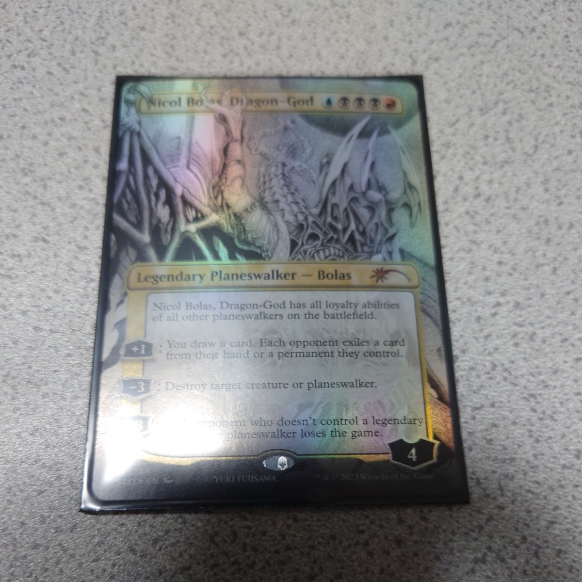 MTG 王神、ニコル・ボーラス Foil ロシア語 MTG 王神、ニコル・ボーラス Foil ロシア語