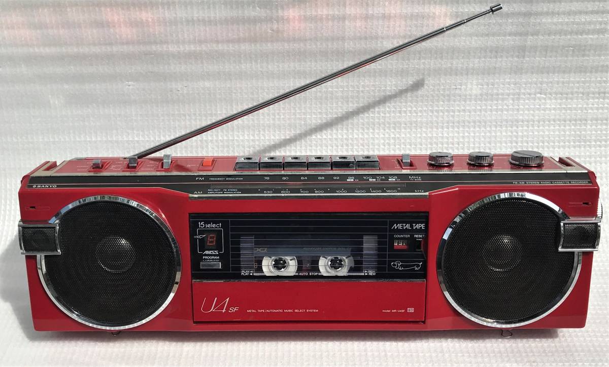 SANYO ラジオカセットレコーダー U4-A3型