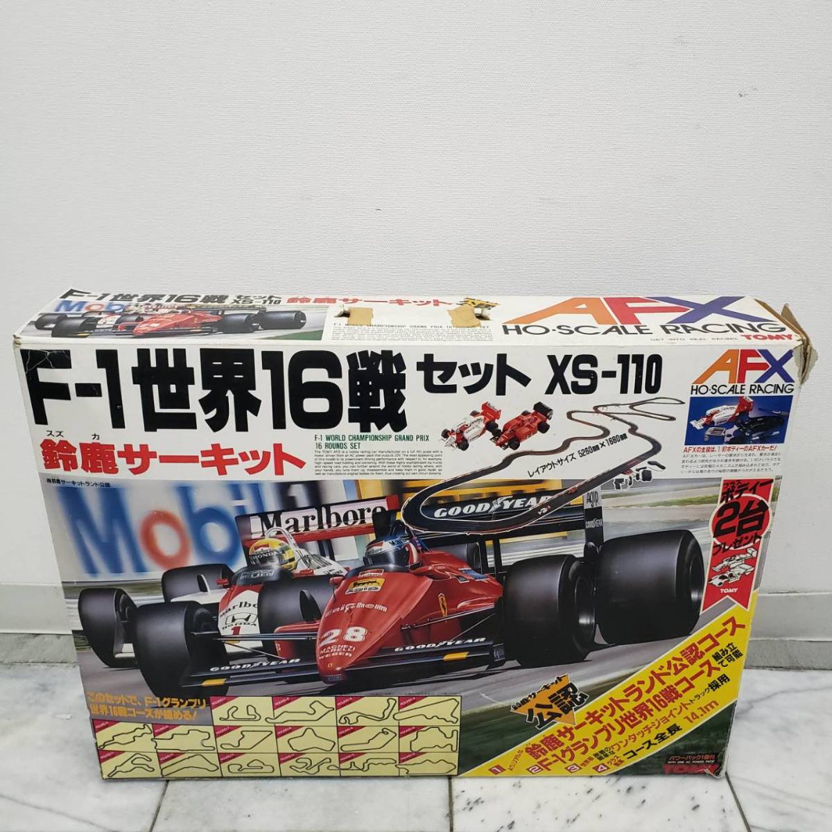 TOMY トミー AFX HOスケール スロットカーF1グランプリ 世界16戦