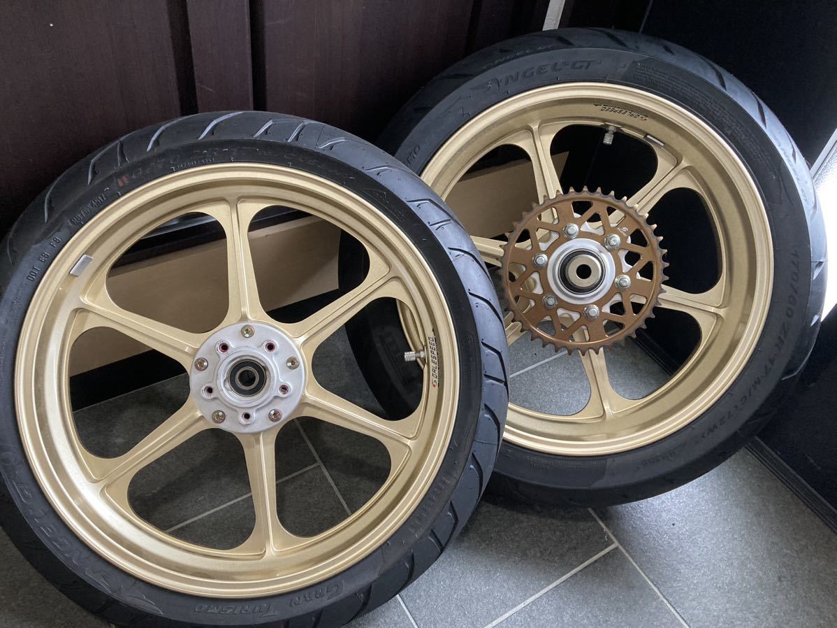 ゼファー750純正前後ホイール ゼファー750 純正ホイール 前後セット