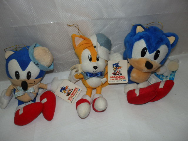 ソニック ＆テイルス サマーバージョン サーフィン ぬいぐるみ SEGA