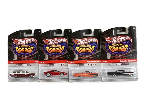Hot Wheels ミニカーセット 4台 1/64 4台セット Track Day ホット