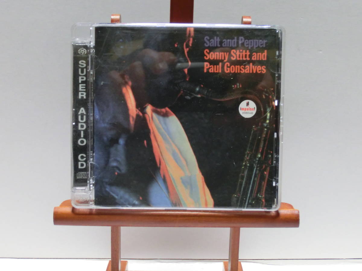 【やや傷や汚れあり】ハイブリッドSACD ジャズ SALT AND PEPPER SONNY STITT AND PAUL GONSALVES