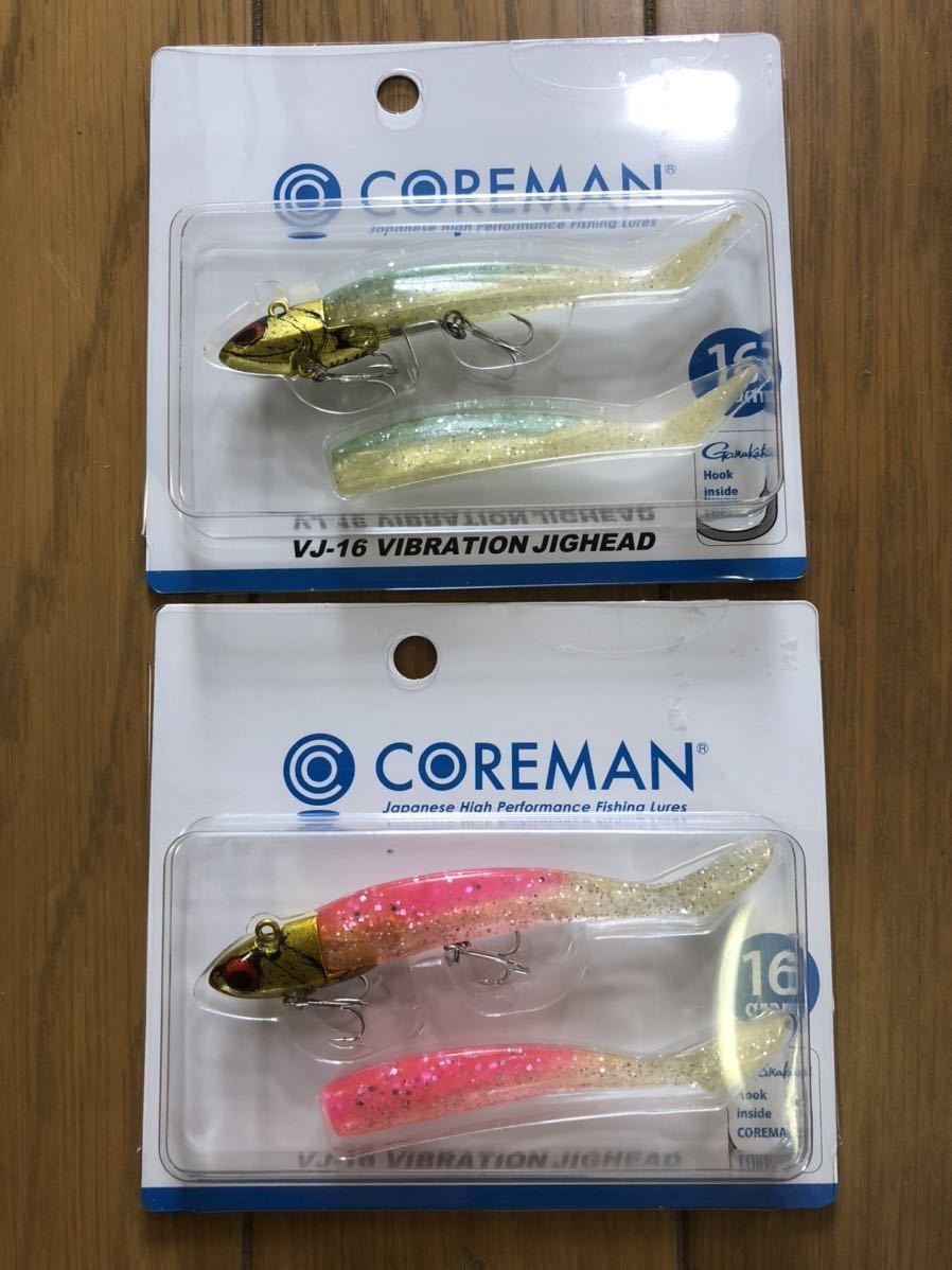 コアマン バイブレーションジグヘッド VJ-28 （8個）（COREMAN VJ-22を  