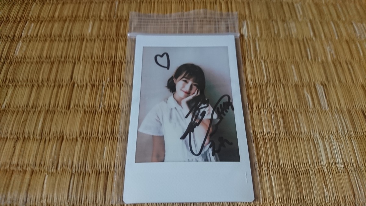 HKT48武田智加チェキ(直筆サイン入り)