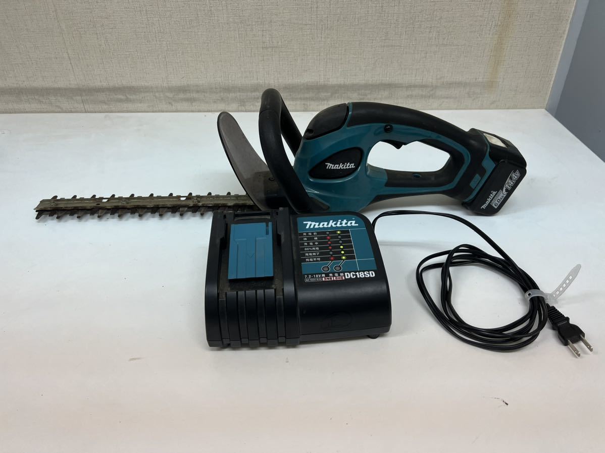 Makita 電動ヘッジトリマー 約50cm ジャンク makita ヘッジトリマー 生垣バリカン ヘッジトリマ 充電式 ジャンク