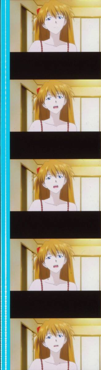 目立った傷や汚れなし】エヴァンゲリオン 35mmフィルム アスカ