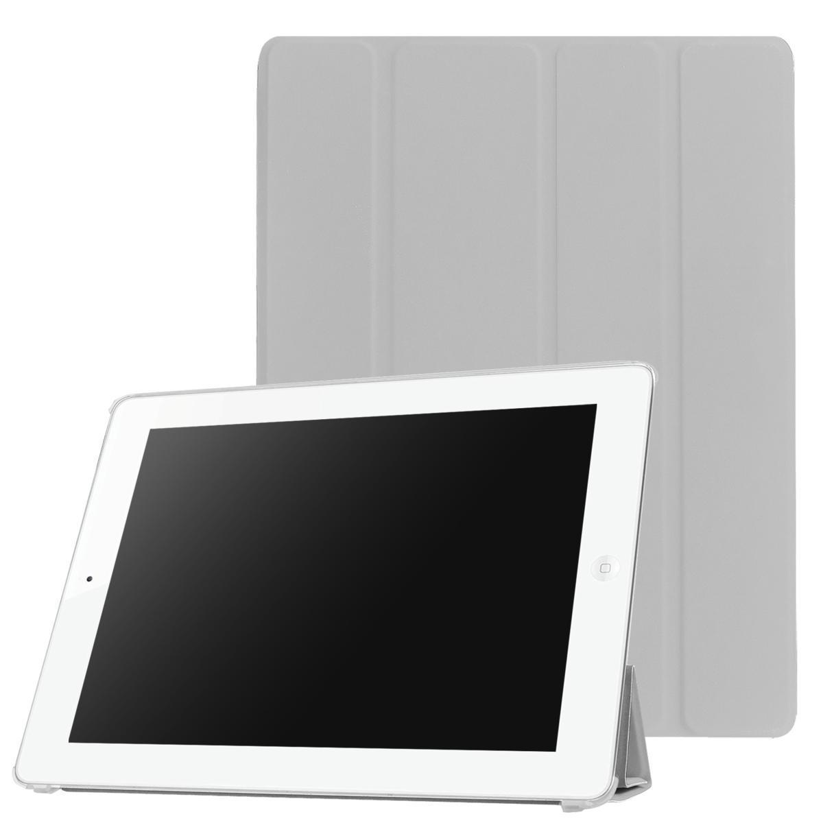 【未使用】iPad ケース iPad 2/3/4世代（9.7inch) 兼用 三つ折スマートカバー PUレザー アイパッド ケース スタンド