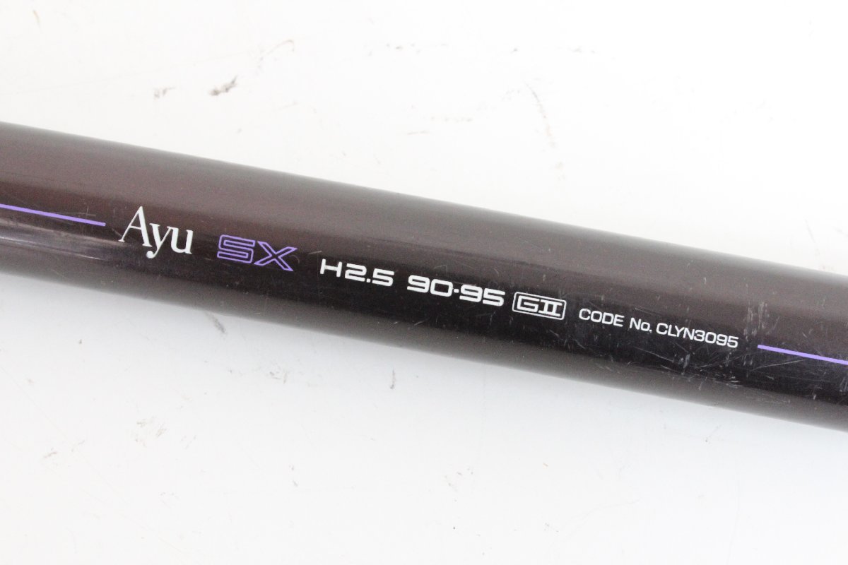 シマノ AYU SPECIAL 競 早瀬 90-95 HR Yahoo!オークション - シマノ名竿 鮎竿 AYUスペシャル競 H2.25