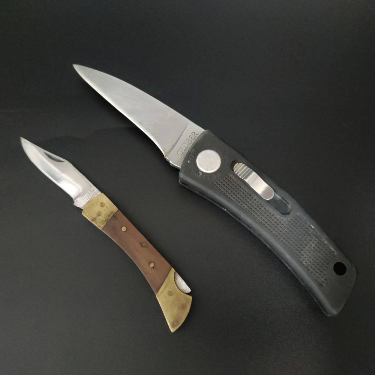 【やや傷や汚れあり】OLD GERBER オールド ガーバー BOLT ACTION EXCHANGE BLADE UTILITY 折りたたみ