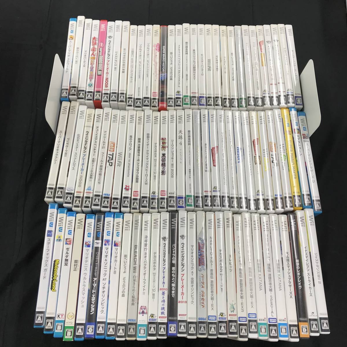 傷や汚れあり】gr999 送料無料！現状品 Nintendo Wii WiiU ソフト
