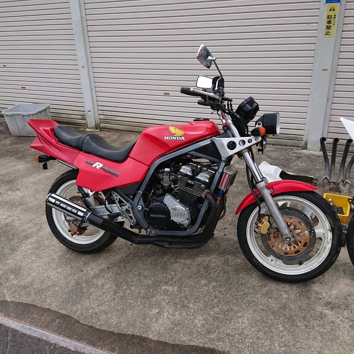 全体的に状態が悪い】CBR400F 部品取り 2台まとめて 書付き HONDA