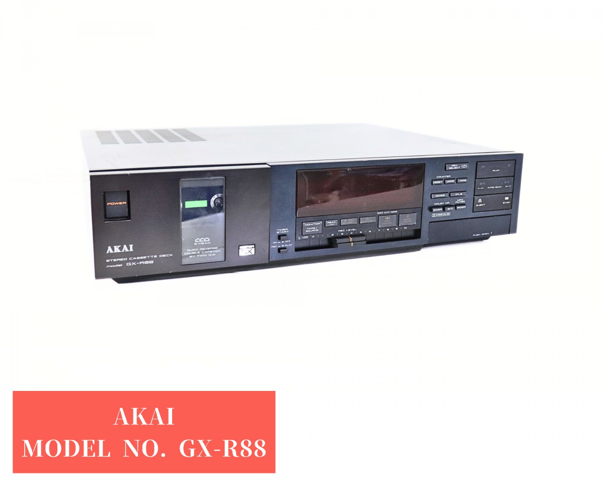 【傷や汚れあり】AKAI GX-R88 クイックリバースデッキ アカイ カセットデッキの落札情報詳細 - ヤフオク落札価格検索 オークフリー