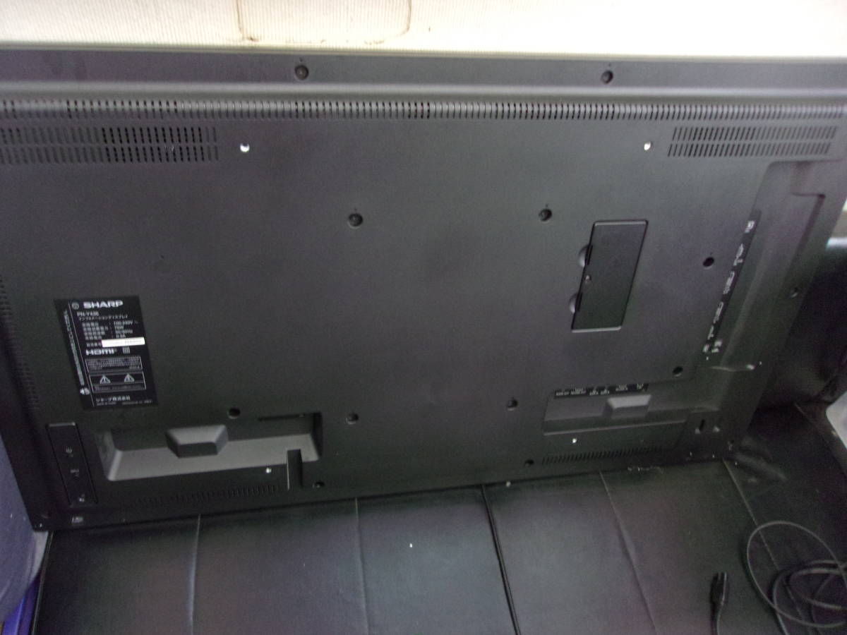 SHARP PN-Y436 43インチ インフォメーションディスプレイ（目立った傷 