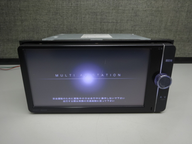トヨタ純正ナビ NSZT-W62G 見易い